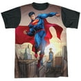 thumbnail image 1 of Superman Light And Darkseid Unisex Adult Halloween Costume Sublimated T Shirt, 1 of 4