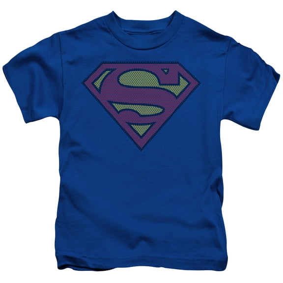 Superman Little Boys' Little Logos Childrens T-shirt 4 Royal