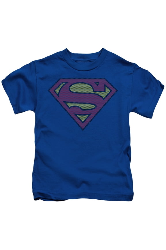 Superman Little Boys' Little Logos Childrens T-shirt 4 Royal