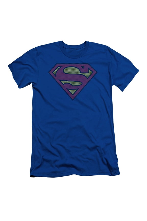 Superman - Little Logos - Slim Fit Short Sleeve Shirt - Small