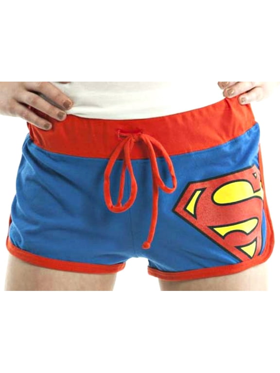 Superman Logo (Hope Symbol) Adult Women's Short Boxer Shorts (Size XL X-Large)
