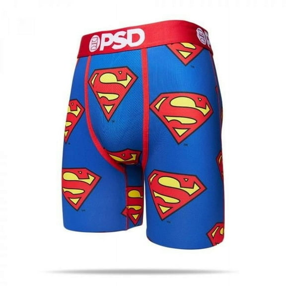 Superman Logo Men's Boxer Briefs-Medium (32-34)