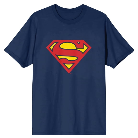 Superman Logo Men's Short Sleeve Shirt & Sleep Pants Set-XL
