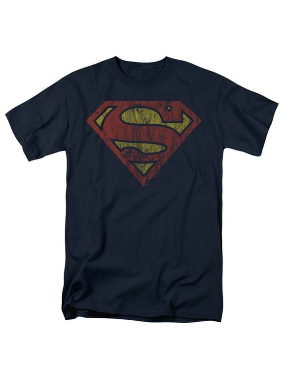 - Logo Vintage Unisex Adult T Shirt, Navy, Medium
