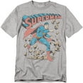 thumbnail image 1 of Superman T-Shirt Mad At Rocks Unisex Graphic Tee For Men & Women, 1 of 7