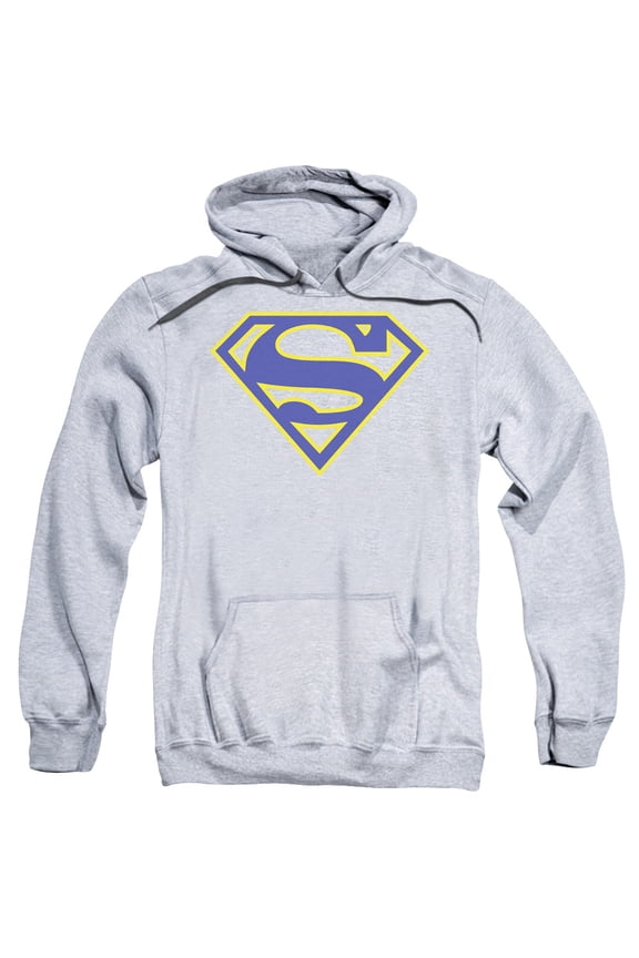 Superman - Maize &Amp; Blue Shield - Pull-Over Hoodie - Small