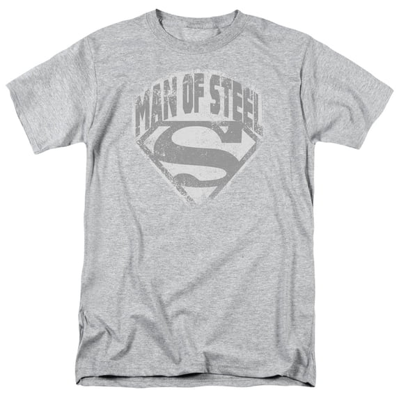 Superman Man Of Steel Shield Officially Licensed Adult T Shirt