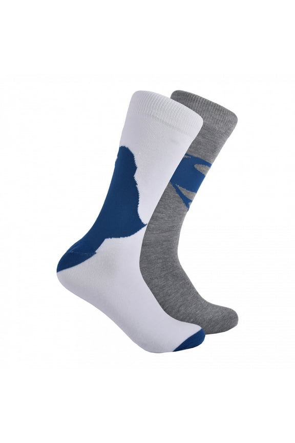 Man of Steel Crew Socks 2-Pair Pack