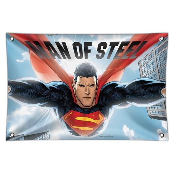 Superman Man of Steel Home Business Office Sign