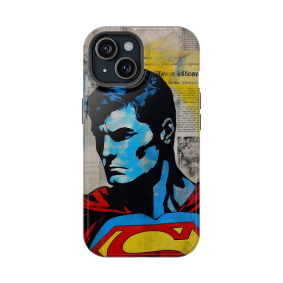 Superman Man of Steel Magnetic Tough Phone Case