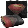 thumbnail image 1 of Superman Man of Steel Shield Officially Licensed Silky Touch Super Soft Throw Blanket 50' x 60', 1 of 6