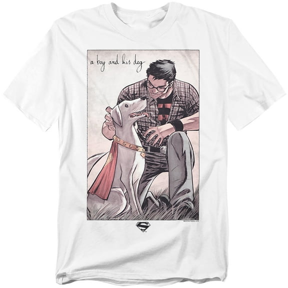 Superman T-Shirt Mans Best Friend Unisex Graphic Tee For Men & Women