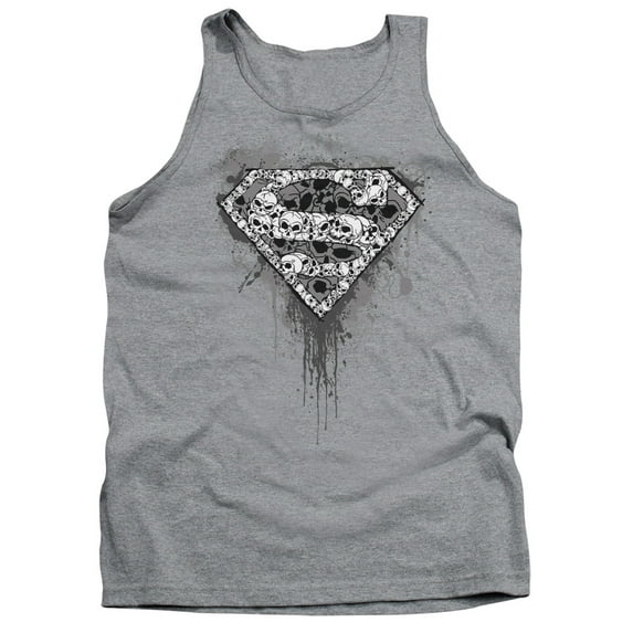 Superman - Many Super Skulls - Tank Top - Medium
