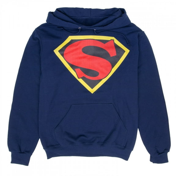 Superman Max Fleischer Logo Hoodie-Large