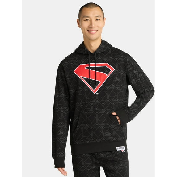 Superman Men's and Big Men's Graphic Hoodie, Sizes S-3XL