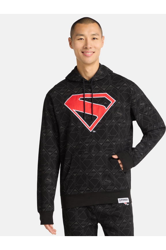Superman Men's and Big Men's Graphic Hoodie, Sizes S-3XL