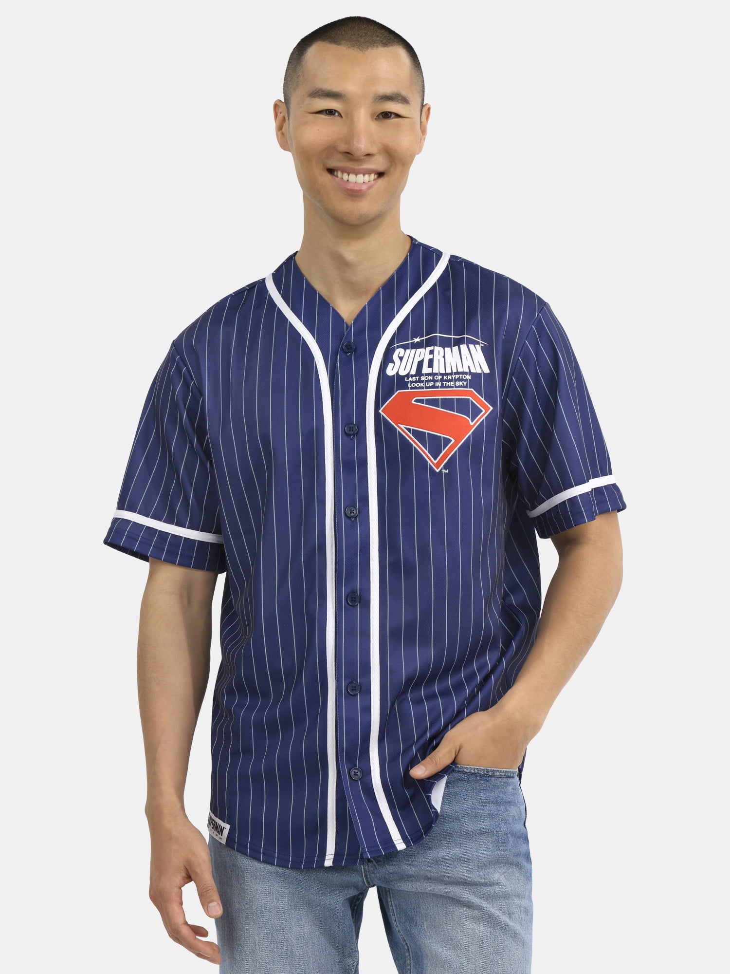 Superman, Men's & Big Men's Graphic Jersey, Daily Flyer, Sizes S-3XL
