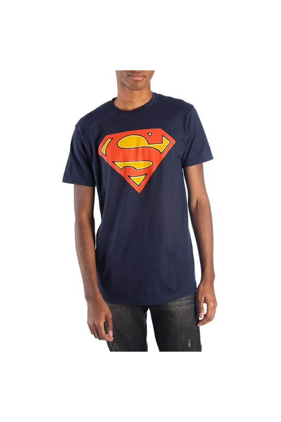 Men's & Big Men's Logo Graphic Tee Shirt, Sizes S-3XL, Superman Mens Tee Shirts