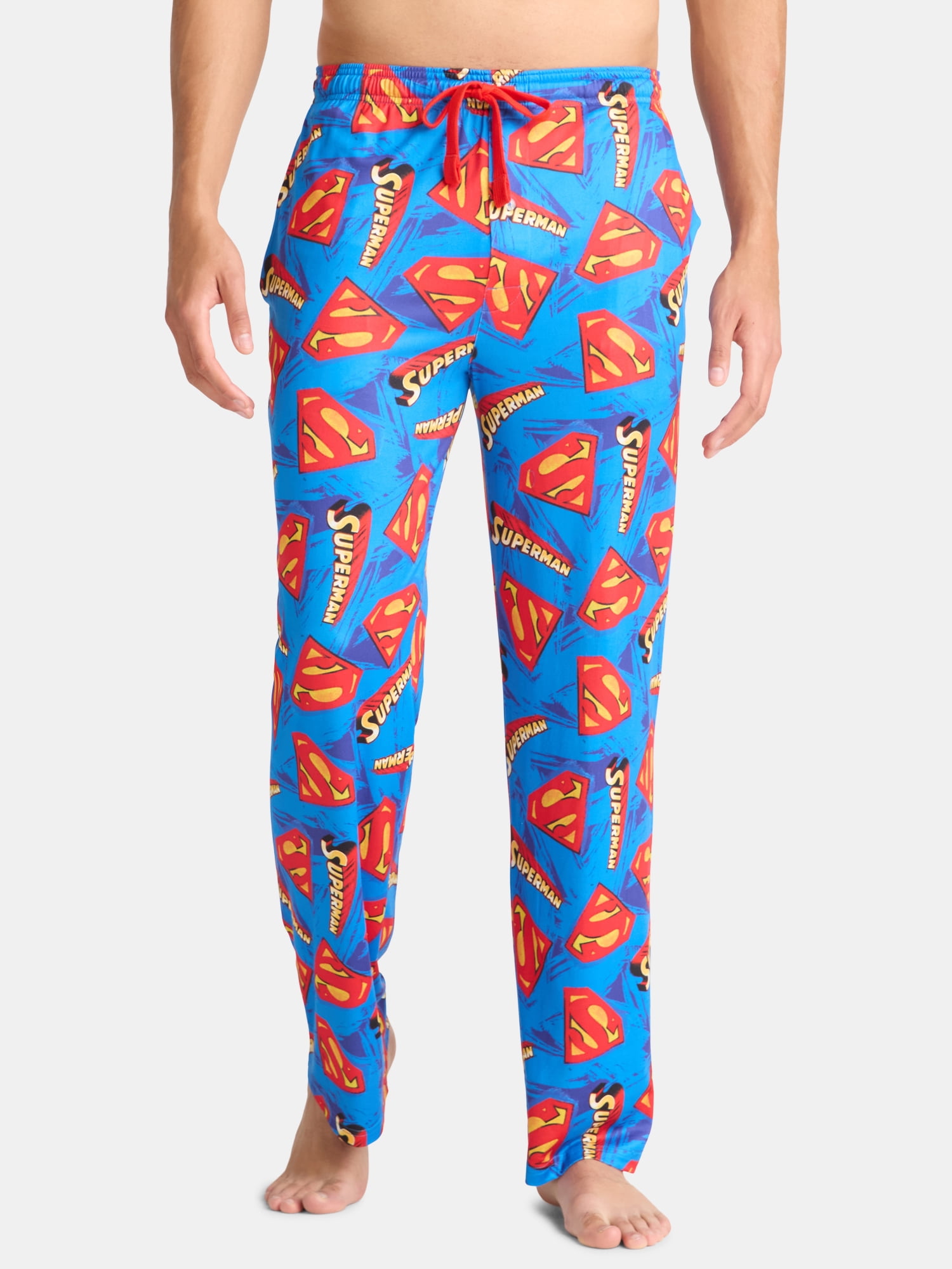 Superman Men's Pajamas Sleep Pants, Sizes S-2XL