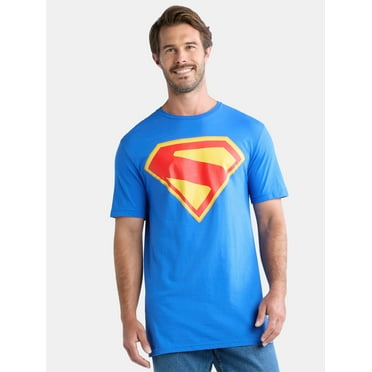 Superman Men's and Big Men's Graphic Tee with Short Sleeves, Sizes S-3XL