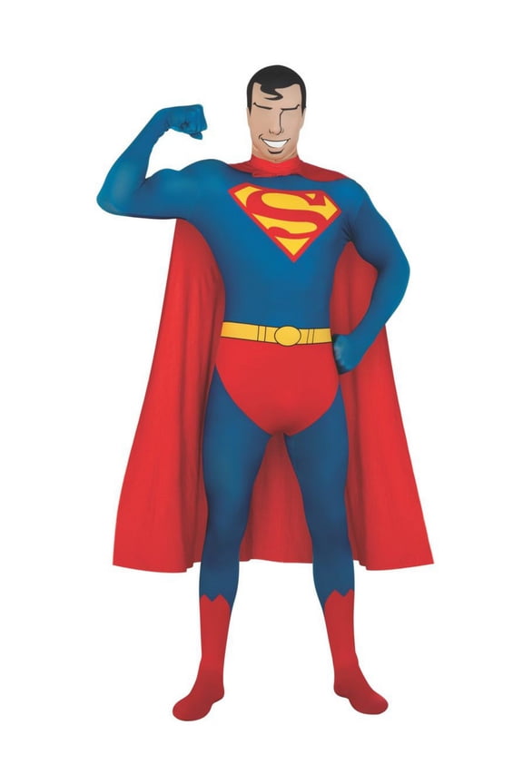 Superman Mens Skin Suit Costume