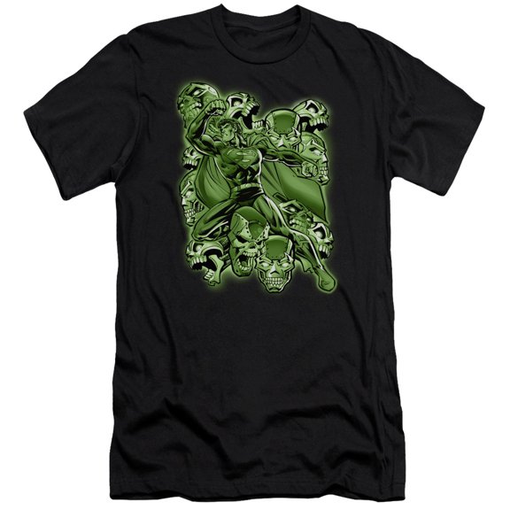 Superman - Metallo Mayhem - Premium Slim Fit Short Sleeve Shirt - Medium