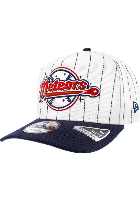 Meteors Pinstripe New Era 9Seventy Adjustable Snapback Hat