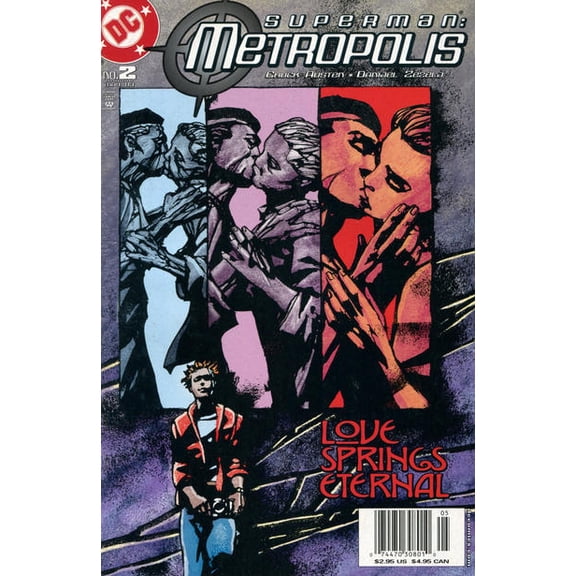 Superman: Metropolis #2 (Newsstand) VF ; DC Comic Book
