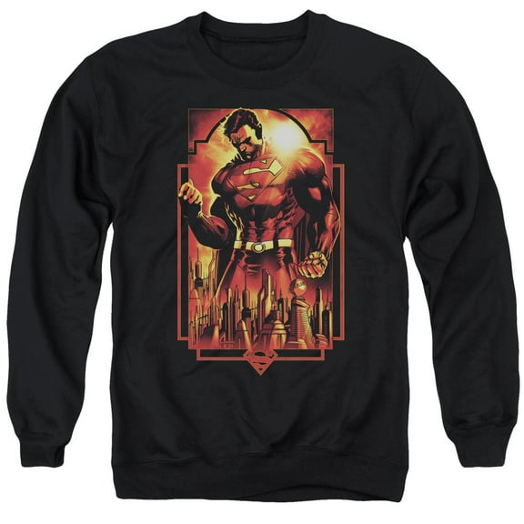 Superman - Metropolis Deco - Crewneck Sweatshirt - X-Large
