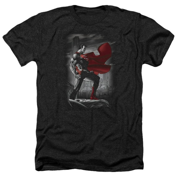 Superman - Metropolis Guardian - Heather Short Sleeve Shirt - Small