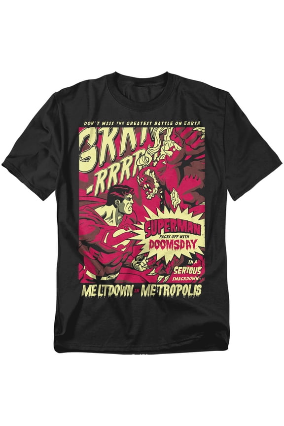 T-Shirt Metropolis Meltdown Unisex Graphic Tee For Men & Women
