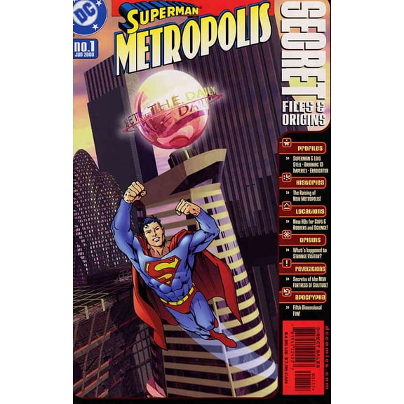 Superman Metropolis Secret Files #1 VF ; DC Comic Book