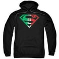thumbnail image 1 of Superman - Mexican Flag Shield - Pull-Over Hoodie - X-Large, 1 of 2