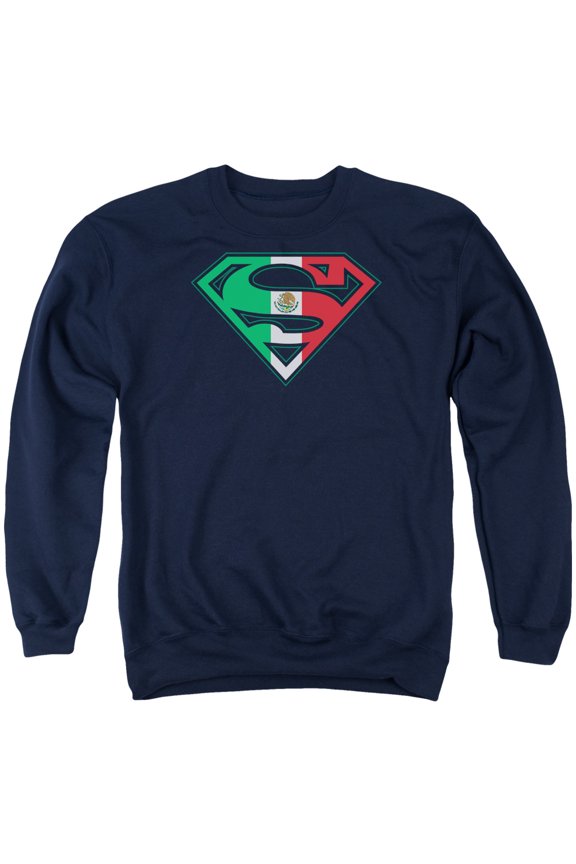 Superman - Mexican Shield - Crewneck Sweatshirt - Large