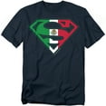thumbnail image 1 of Superman T-Shirt Mexican Shield Unisex Graphic Tee For Men & Women, 1 of 7