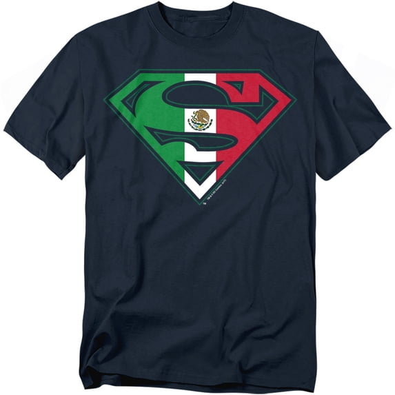 Superman T-Shirt Mexican Shield Unisex Graphic Tee For Men & Women