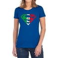 thumbnail image 1 of Superman Mexican Shield Women's T Shirt, Royal, Small, 1 of 6