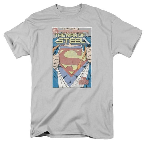 Superman Mos Cover Officially Licensed Adult T Shirt