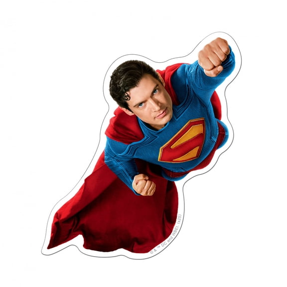Superman Movie 2025 Flying Die Cut Sticker
