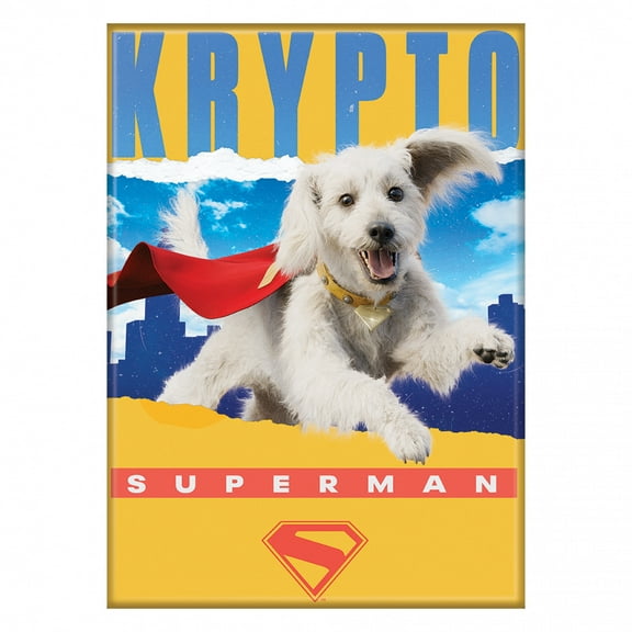 Superman Movie 2025 Krypto Yellow Magnet