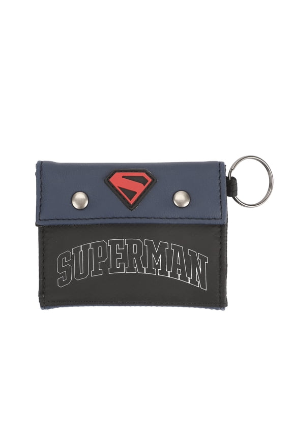 Superman Movie 2025 Kryptonian Heritage Human Upbringing Men'e Bifold Wallet