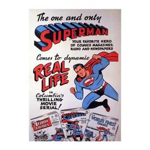 Superman Movie Poster (11 x 17)