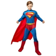 RUBIES II Superman Movie Superman Deluxe Muscle Chest Costume for Kids by Rubies, Boys XS