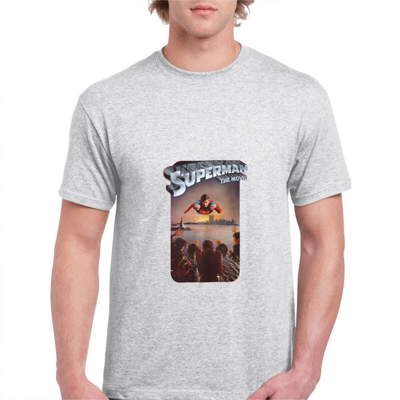 Superman Movie T Shirt DC Comics 1978 Christopher Reeve Vs General Zod New