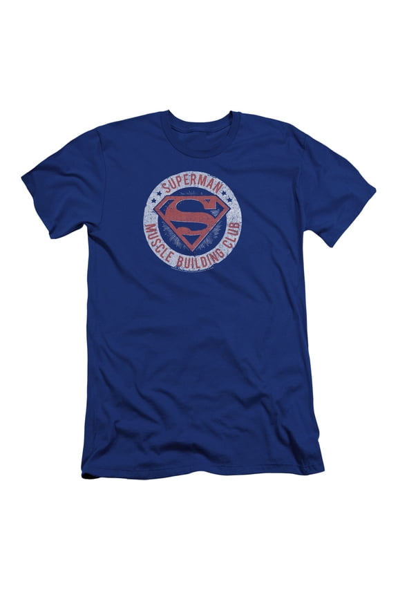 Superman - Muscle Club - Premium Slim Fit Short Sleeve Shirt - Small