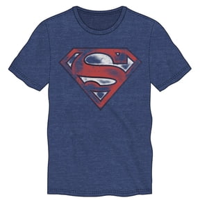 Superman Navy T-Shirt-XXL