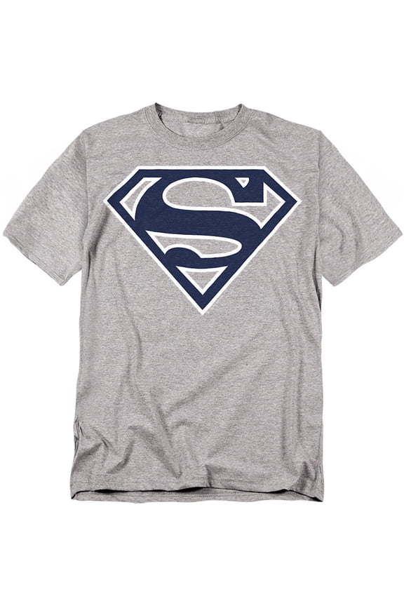 Superman T-Shirt Navy & White Shield Unisex Graphic Tee For Men & Women
