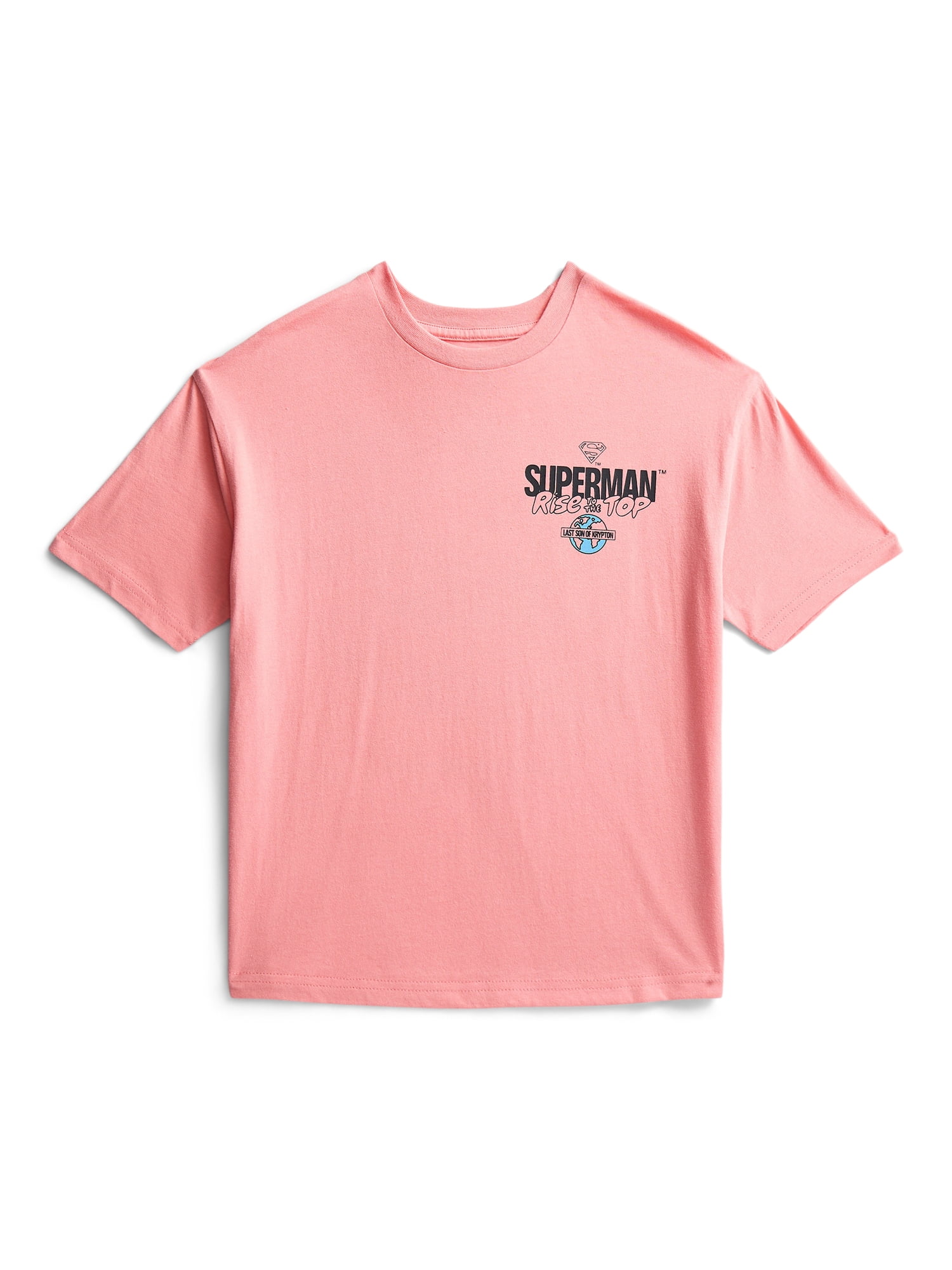 Superman Boys Graphic Tee with Short Sleeves, Sizes XS-2XL