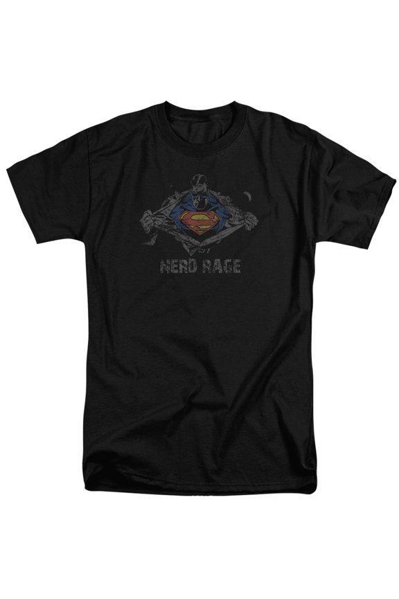 Superman - Nerd Rage - Tall Fit Short Sleeve Shirt - XX-Large