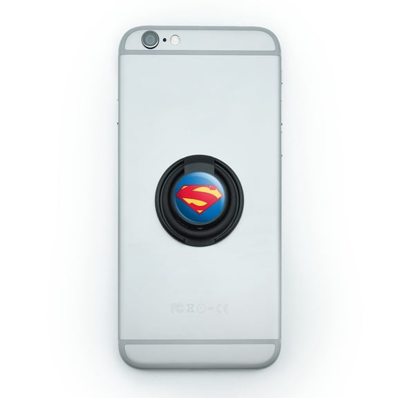 Superman New 52 Shield Logo Mobile Smart Phone Finger Ring Grip Holder Stand